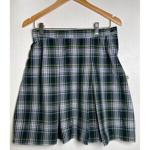 Dennis Uniform Girls Junior Carden Plaid Pleated Skirt, J9